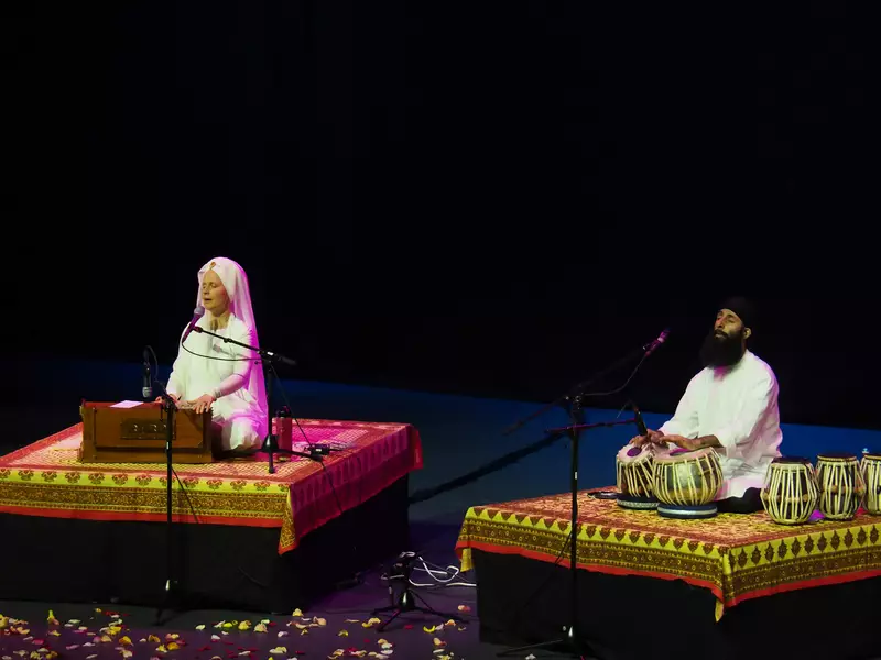 Snatam Kaur in der Samsung Hall ©Samsung Hall