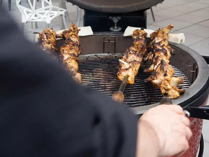 BBQ auf der Loft Terrasse von The Hall