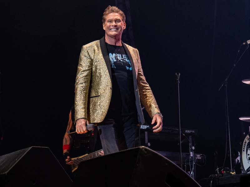 David Hasselhoff am 14. Oktober 2019 beim THE HALL Konzert © THE HALL