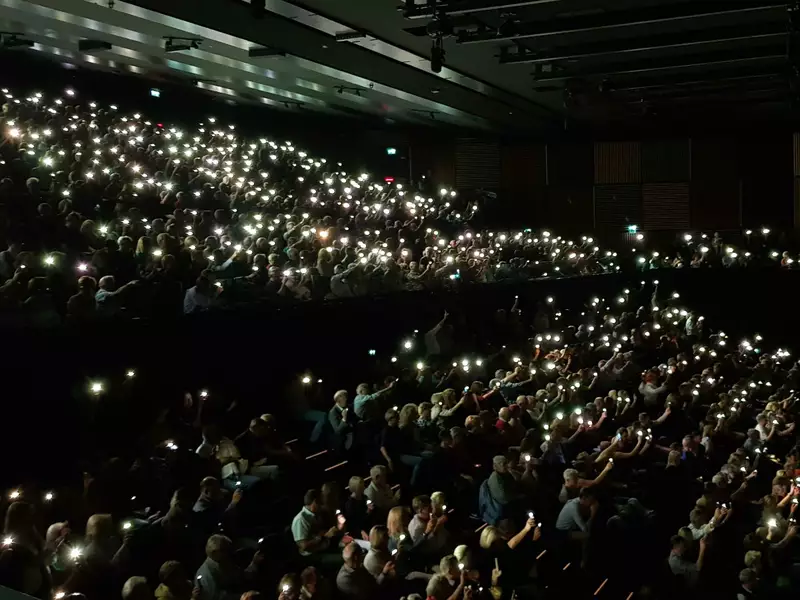 Chris de Burgh am 26. Oktober 2019 in der Samsung Hall. © THE HALL