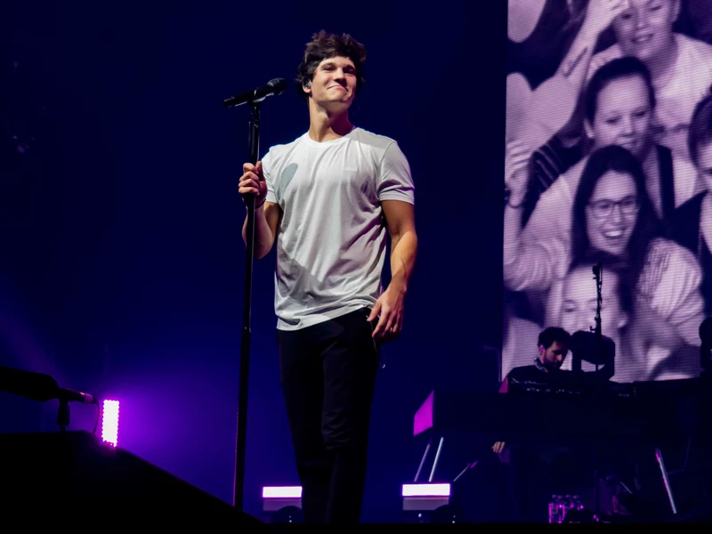 Wincent Weiss am 19. November 2019 beim THE HALL Konzert in Zürich © THE HALL