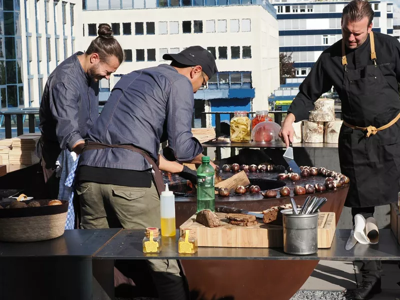 Feuerring THE HALL - Live Cooking