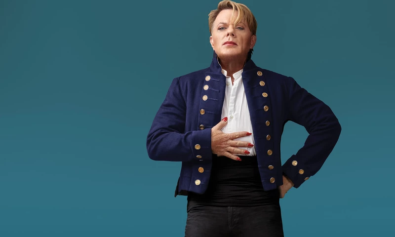 Eddie Izzard am 13.4.19 in der Samsung Hall Zürich